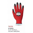 TG1170 X-Dura Flat Nitril Kesim Seviyesi 1 Güvenlik Eldiveni
