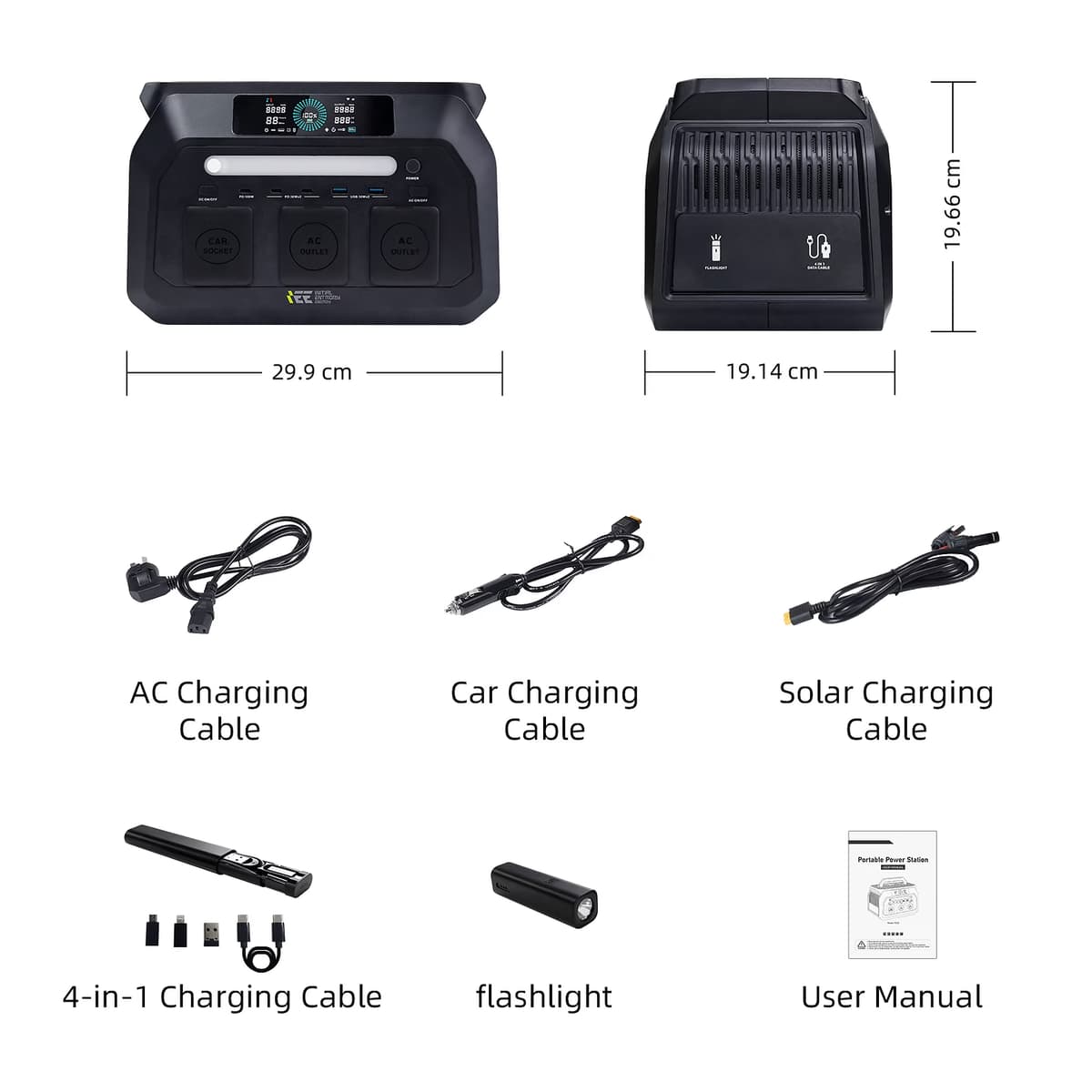 IEETek P800 kutu içindekiler paket içeriği