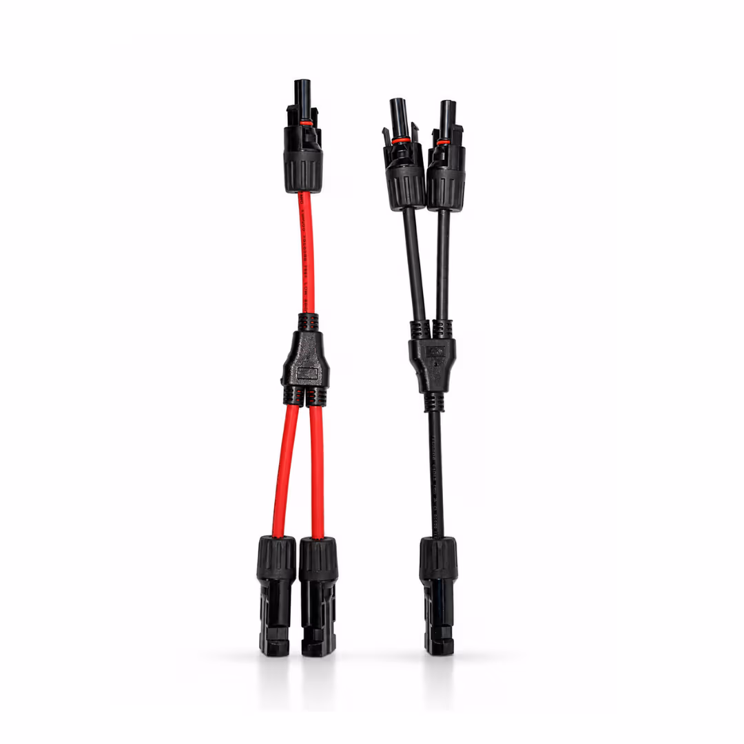 MC4 Y Connector 2'li – Solar Panel Paralel Bağlantı Konnektörü