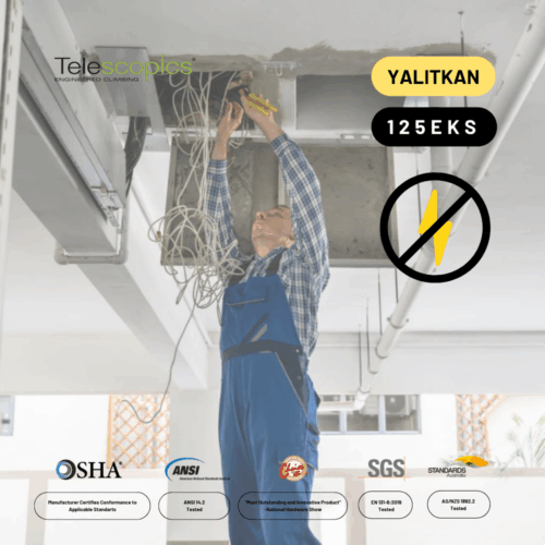 2.7m Kevlar Insulated Multifunctional Ladder 20ACKV – AS125EKS - Image 6