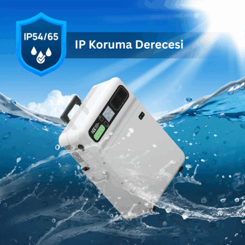 5120Wh | 8000W Max.  LifePO4 Taşınabilir Güç Kaynağı Hibrid Invertör IP54 Koruma ATS ile Uyum +4000 üstü Döngü %99.99 BMS | SH4000 - Görsel 10