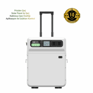 5120WH Taşınabilir Elektrik Güç Kaynağı %99.99 MPPT BMS Çoklu Koruma Kablosuz Şarj - Görsel 1
