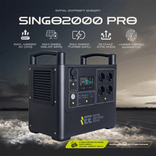 1920Wh | 4000W Max. LiFePO4 Portable Power Station | App Control | Wireless Charging | Operational Use | 4000+ Charge Cycles | 99.99% BMS | MULTIPLE OUTPUTS | SINGO2000PRO - Image 2