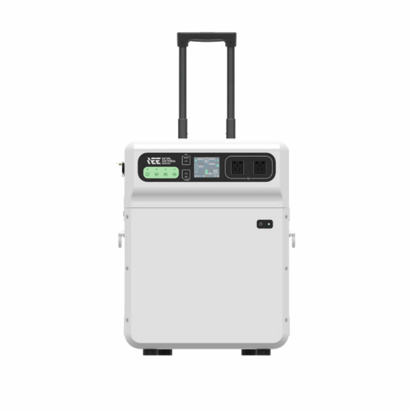 5120Wh | 8000W Max. LifePO4 Taşınabilir Güç Kaynağı Hibrid Invertör IP54 Koruma ATS ile Uyum +4000 üstü Döngü %99.99 BMS | SH4000 - Görsel 1