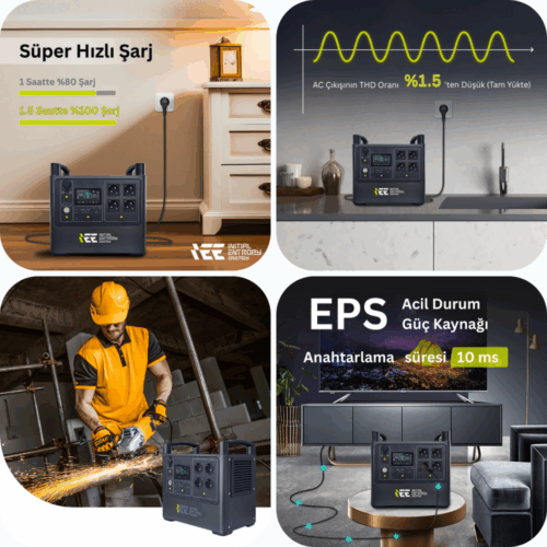 1920Wh | 4000W Max. LiFePO4 Portable Power Station | App Control | Wireless Charging | Operational Use | 4000+ Charge Cycles | 99.99% BMS | MULTIPLE OUTPUTS | SINGO2000PRO - Image 8