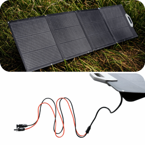 Portable Solar Panel 200W – IP67 Waterproof – 3-Angle Adjustment – Foldable Solar Charging Device | SP200 - Image 6
