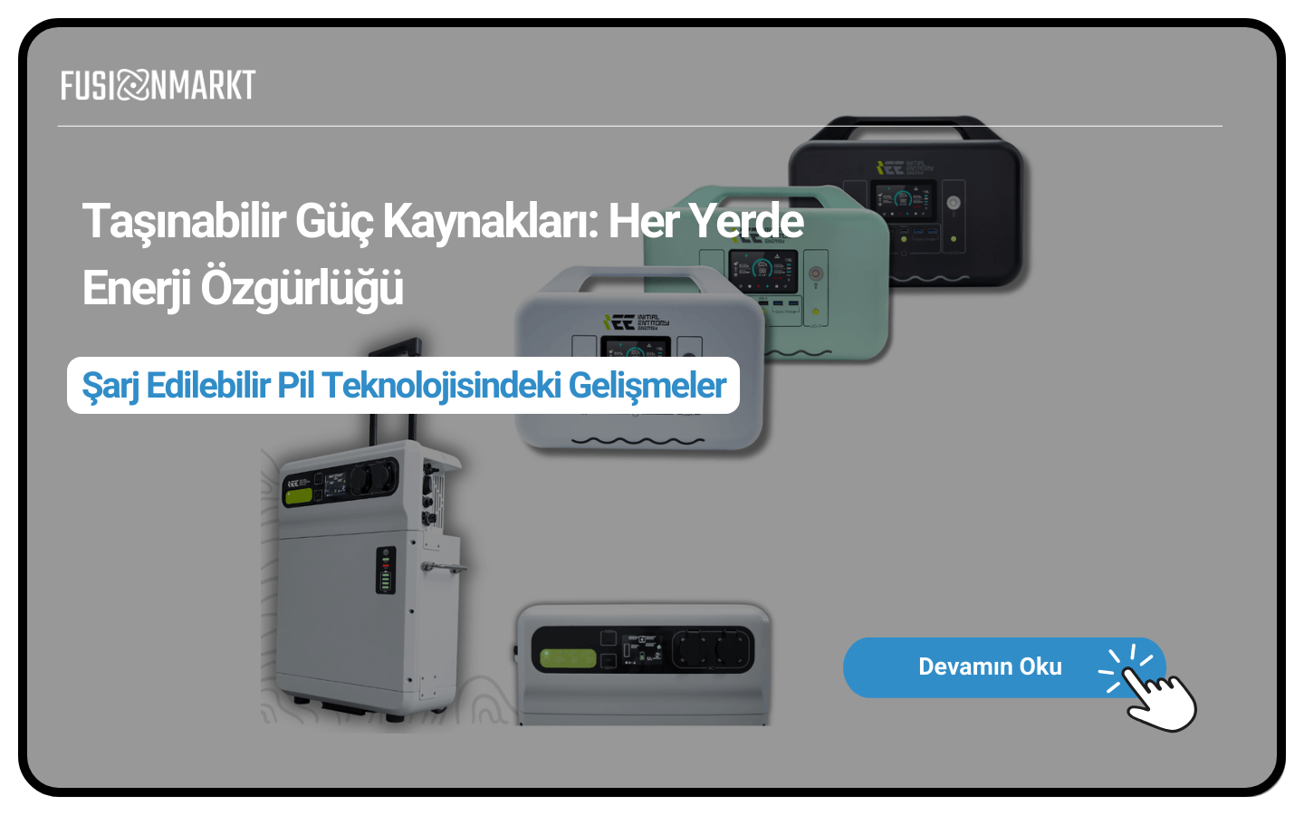 Seyahat, kamp veya acil durumlar sırasında cihazları şarj etmek için taşınabilir güç istasyonu