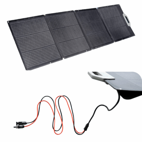 Portable Solar Panel 400W – IP67 Waterproof – 3-Angle Adjustment – Foldable Solar Charging Device | SP400 - Image 5