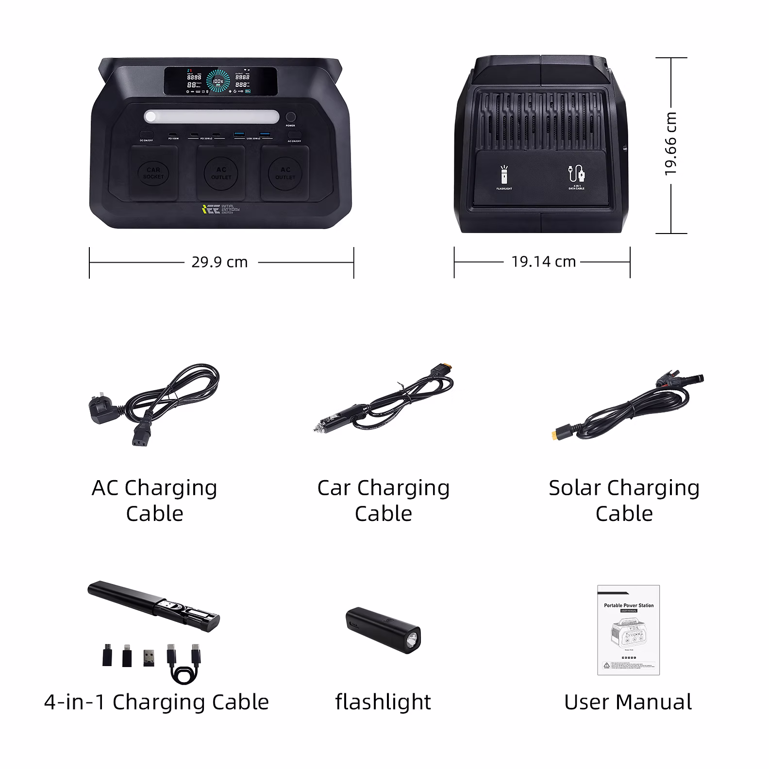 IEETek P800 kutu içindekiler paket içeriği